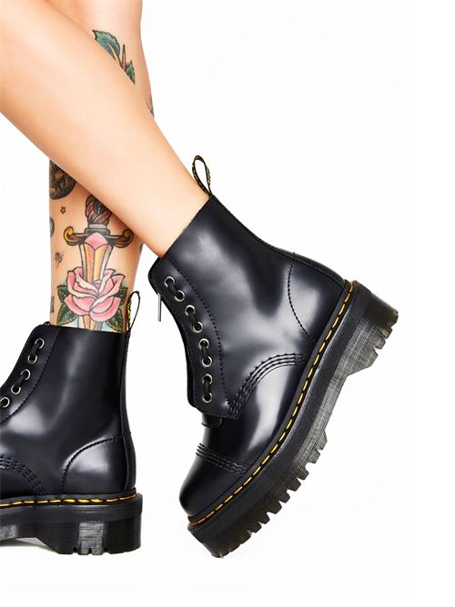 DR. MARTENS Platform boots in Sinclair nappa DR. MARTENS | 22564001